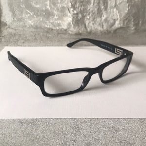 Versace women’s black bold glasses Italy 🇮🇹